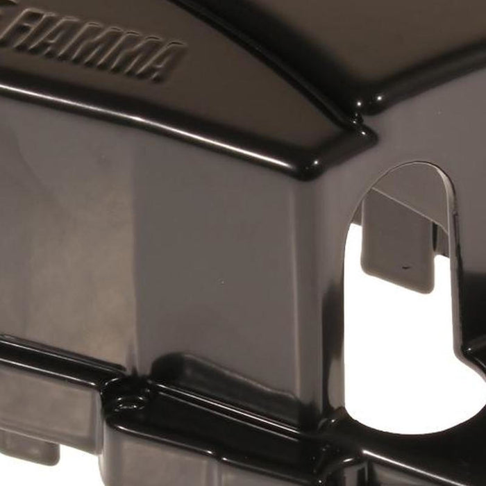 Fiamma F80s Left hand Outer End Cap Black (98673-240) Fiamma - UK Camping And Leisure