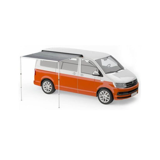 Fiamma F35Pro Deep Black 2.6M Royal Grey Awning | UK Camping and Leisure