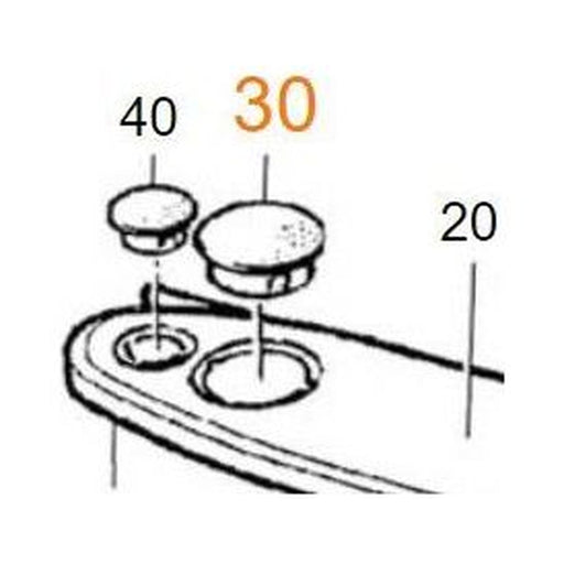 Truma Blank Cover S3002/S5002 50Mm 30040-60900 Truma - UK Camping And Leisure