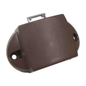 Push Button Lock Brown 1 Side Opening 812943 UK Camping And Leisure - UK Camping And Leisure