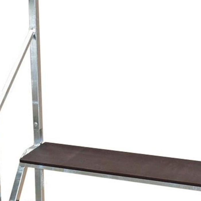 AG Free-Standing 2 Tread Step Galvanised AG - UK Camping And Leisure