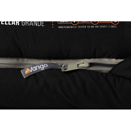 Vango Stellar Grande Sleeping Bag Black Vango - UK Camping And Leisure