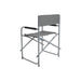 Bo-Camp Director's Chair Steel Grey Bo-Camp - UK Camping And Leisure