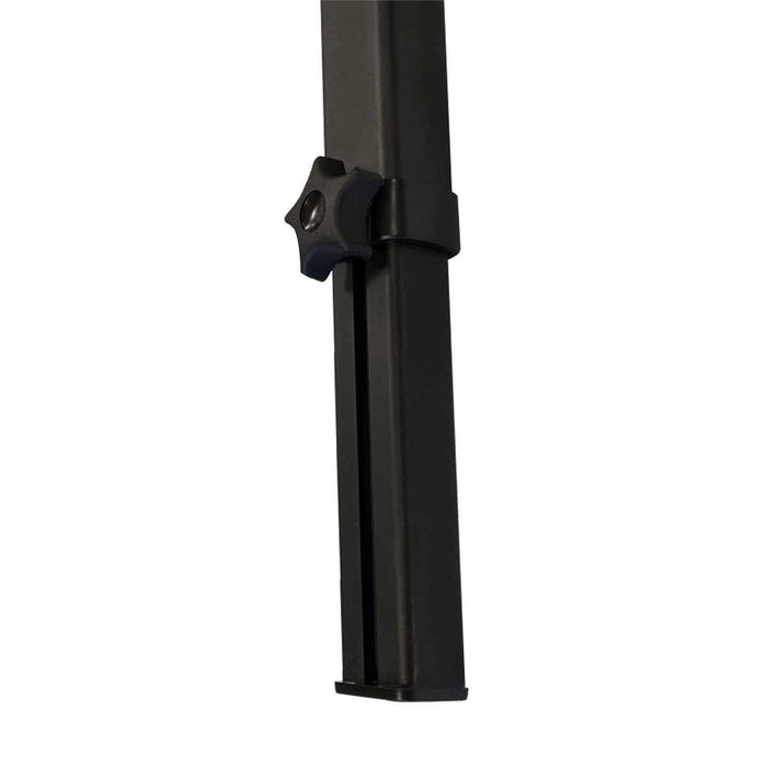 Black Adjustable Telescopic Table Legs 500 to 750mm (Pack of 25) AG - UK Camping And Leisure