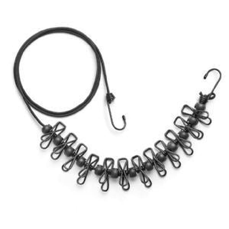 Elastic Line With Pegs 0340 UK Camping And Leisure - UK Camping And Leisure