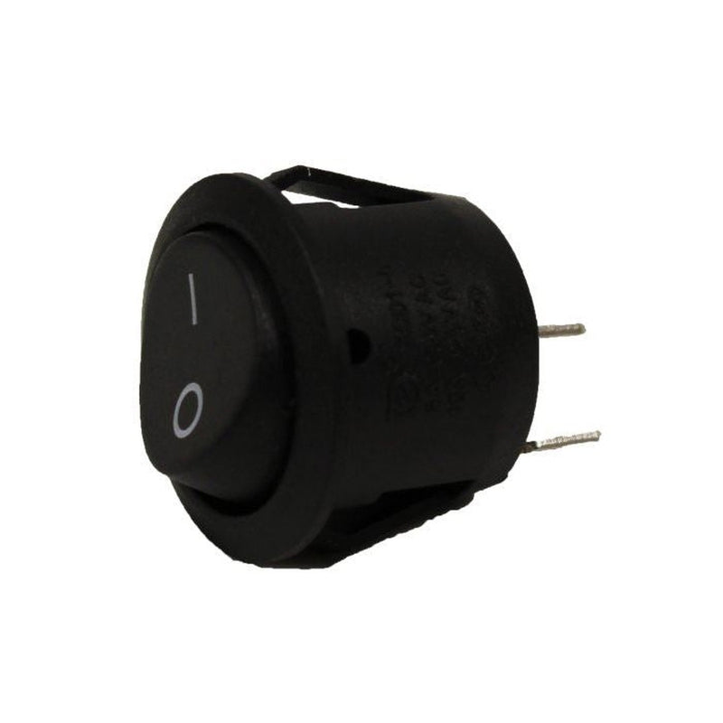 Rocker Switch Black - 18Mm Ø | UK Camping and Leisure