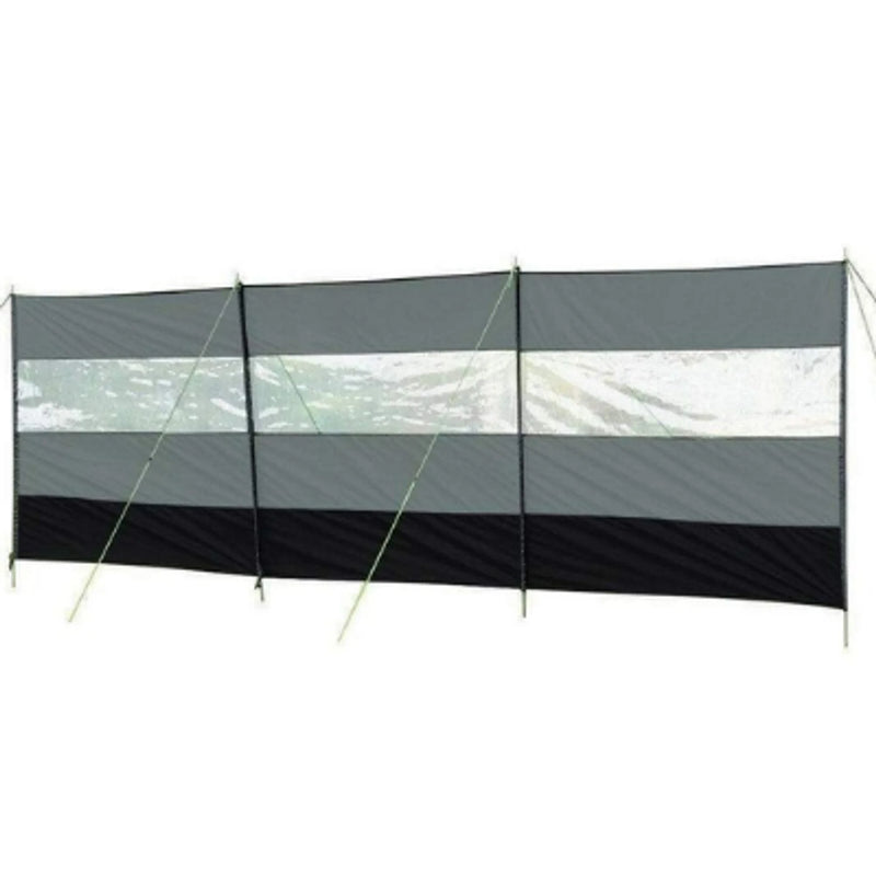 Olpro Compact Vision Windbreak with 3 Panels and PVC Windows