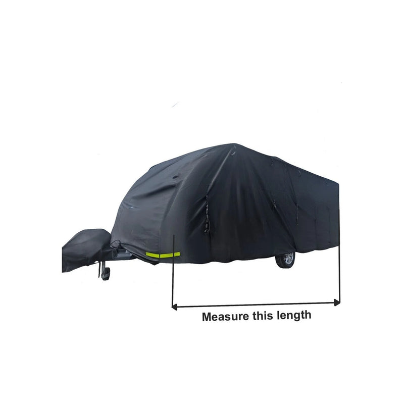 Olpro Breathable Waterproof Caravan Cover 12-14ft with Hitch Cover
