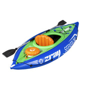 Dellonda Inflatable One-Person Kayak/Canoe Set with Pump, Carry Bag & Aluminium Oar Dellonda - UK Camping And Leisure