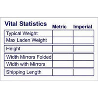W4 Vital Statistics Sticker 37115