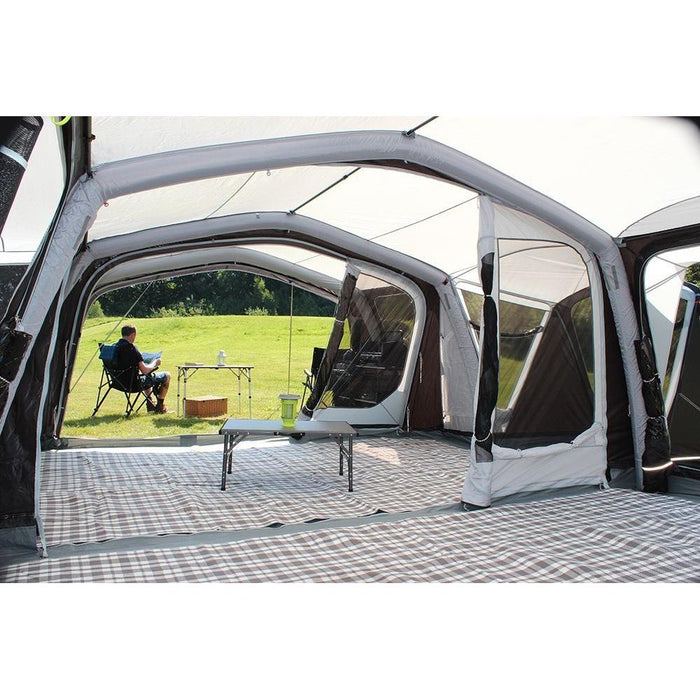 Outdoor Revolution Ozone 8.0 Safari Lodge Six (+6) Berth Family Air Tent with Two Side Annexes Outdoor Revolution - UK Camping And Leisure