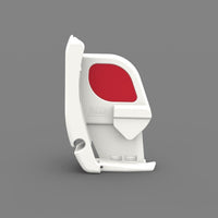 Fiamma Right Lead Bar End Cap F45S Polar White 98655-557