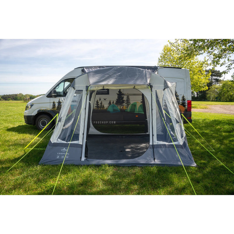 Olpro Loopo Breeze V2 Tall Tunnel Awning 250-290cm Grey