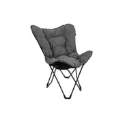Bo-Camp Urban Collection Butterfly Chair Grainger M Grey Bo-Camp - UK Camping And Leisure
