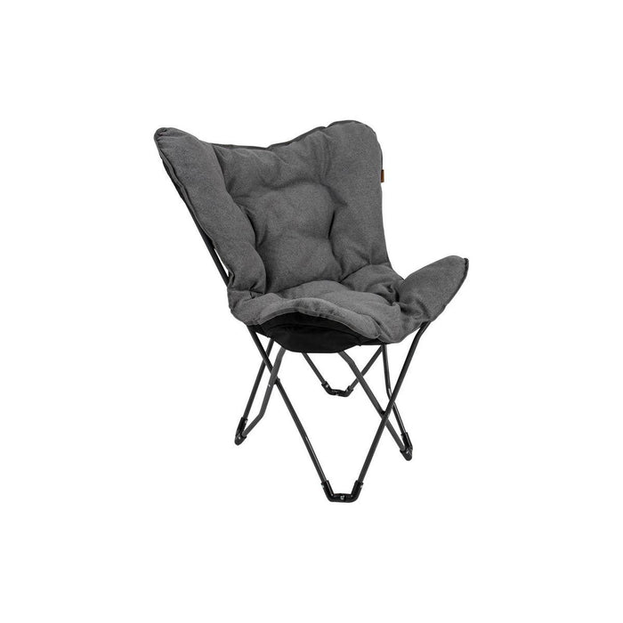 Bo-Camp Urban Collection Butterfly Chair Grainger M Grey Bo-Camp - UK Camping And Leisure