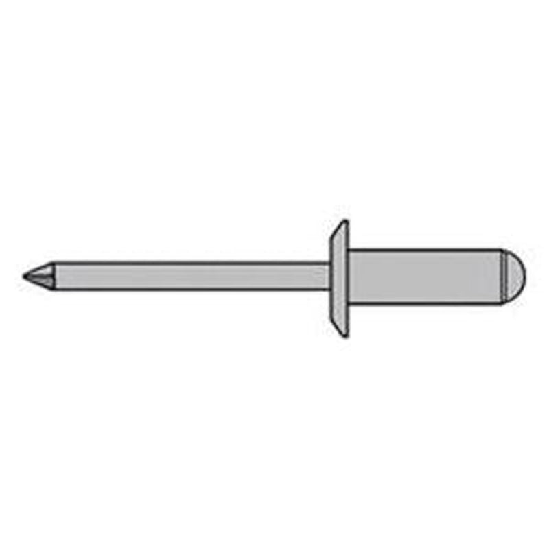 Steel Rivet 48X12Mm (3/16X1/2") (100) PRS4 UK Camping And Leisure - UK Camping And Leisure