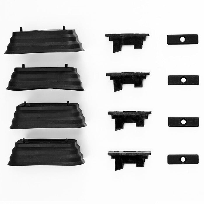 SUP-026 Premium Multi Fit Roof Bars, Black Steel, Set of 2 Summit - UK Camping And Leisure