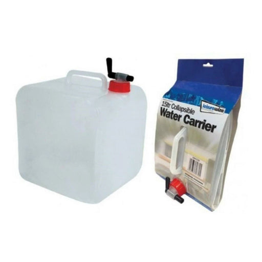 Leisurewize 15L Foldable Camping Caravan Portable Travel Water Carrier Container - Image 2 of 2 | UK Camping and Leisure