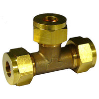 AG Gas Equal Tee 15mm