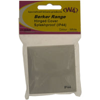 Berker Frame & Lid Ip44 White 21255W