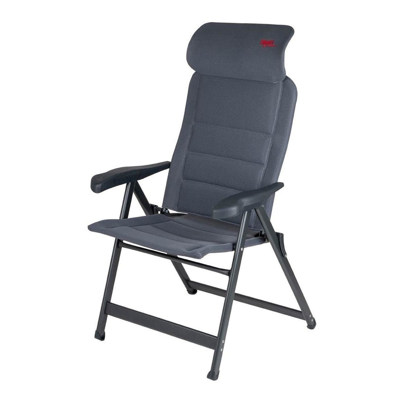 Crespo Chair AP/237 Air Deluxe Compact Grey Crespo - UK Camping And Leisure