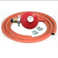 Royal Leisure Propane HW Regulator Gas Kit Inc: Propane Regulator w/ Handwheel 2m Gas Hose & 2 M00 Clips