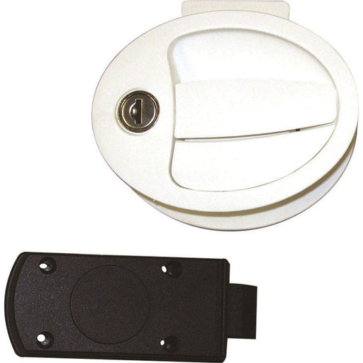 Oval Locker Door Lock Nova - UK Camping And Leisure