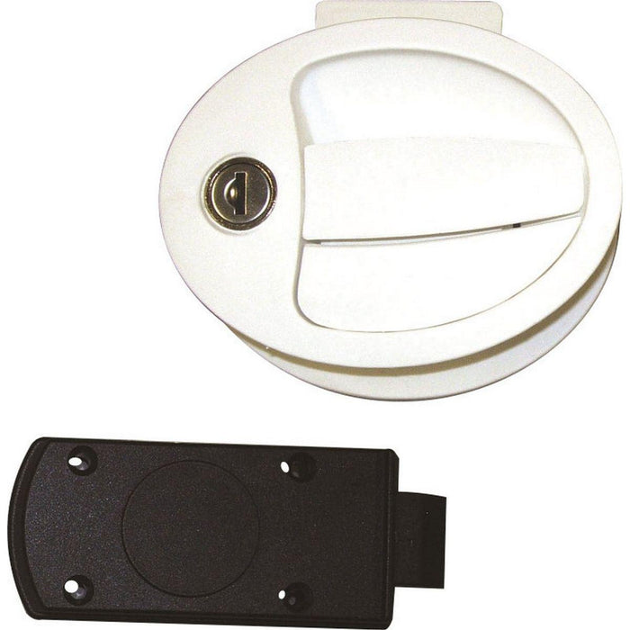 Oval Locker Door Lock Nova - UK Camping And Leisure