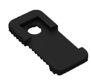 Fiamma Caravanstore Rubber Foot 98655-476 Fiamma - UK Camping And Leisure