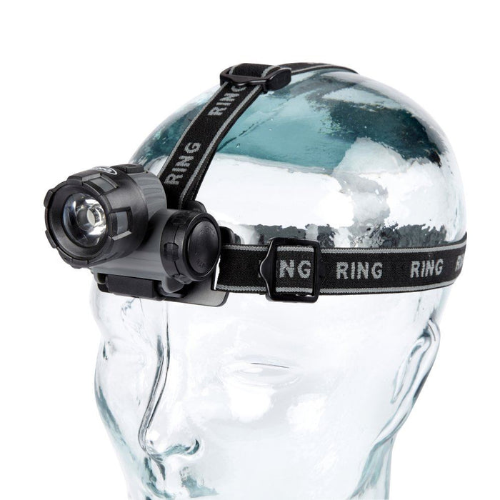 Ring RT5174 Head Torch with Long-Life LEDs, Adjustable Torch and Comfortable, Se Ring Automotive - UK Camping And Leisure