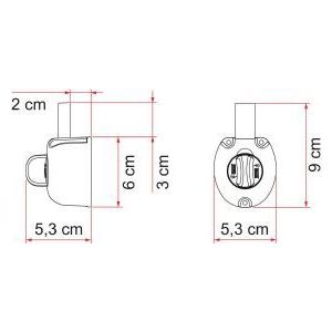 Fiamma Safe Door Guardian 05388-01- Fiamma - UK Camping And Leisure