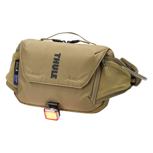 Thule Rail hydration hip pack 4L faded khaki Thule - UK Camping And Leisure