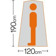 Pop up Toilet Tent Camping Quest - UK Camping And Leisure