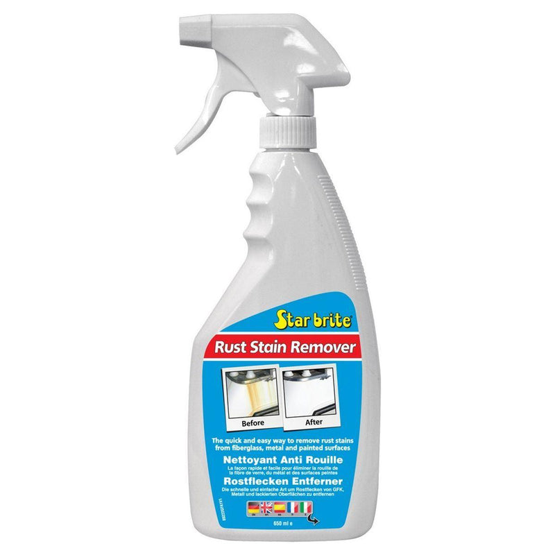 Remove Stubborn Rust Stains with Star Brite Rust Stain Remover 650ml Star Brite - UK Camping And Leisure