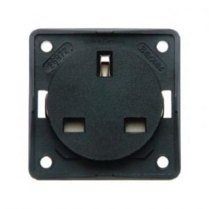 Berker 13A Socket Anthracite 21221A UK Camping And Leisure - UK Camping And Leisure