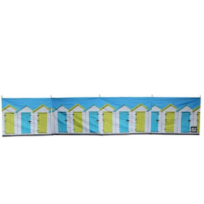 Olpro The Beach Hut 5 Pole Windbreak (Wooden poles) 140cm High Olpro - UK Camping And Leisure