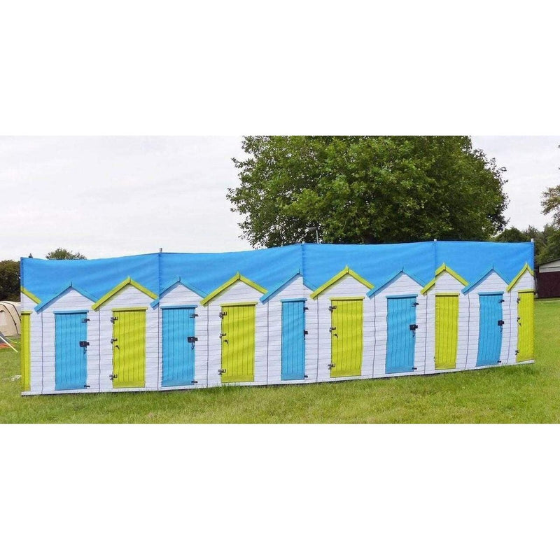 Olpro The Beach Hut 5 Pole Windbreak (Wooden poles) 140cm High Olpro - UK Camping And Leisure