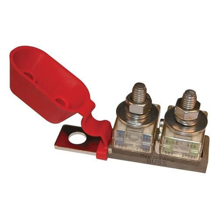 Blue Sea Terminal Fuse Block 2 Stud Blue Sea Systems - UK Camping And Leisure