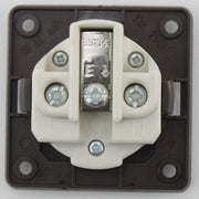 Berker 13A 250VAC 3-Pin Socket Outlet in Black Matt Finish Berker - UK Camping And Leisure