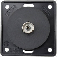 Berker TV Aerial Outlet Socket for Caravan & Motorhome - Single Co-Axial Point