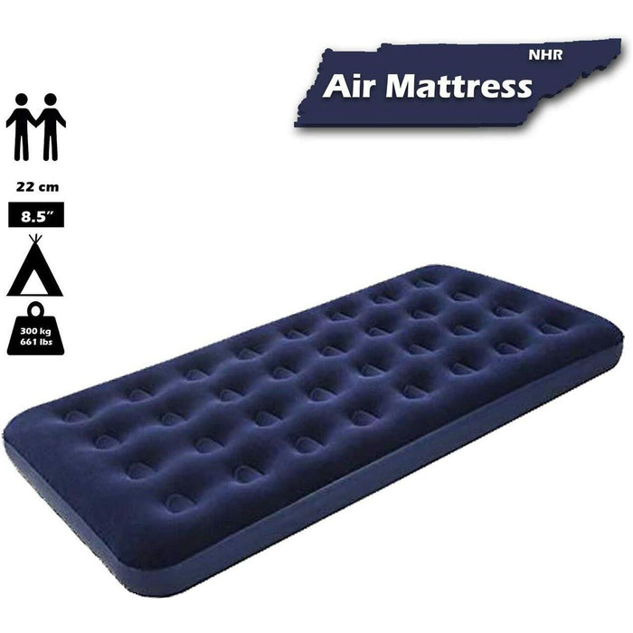 Bestway Inflatable Single Air Bed Premium Quality Flocked Blow Up Matt UK Camping And Leisure