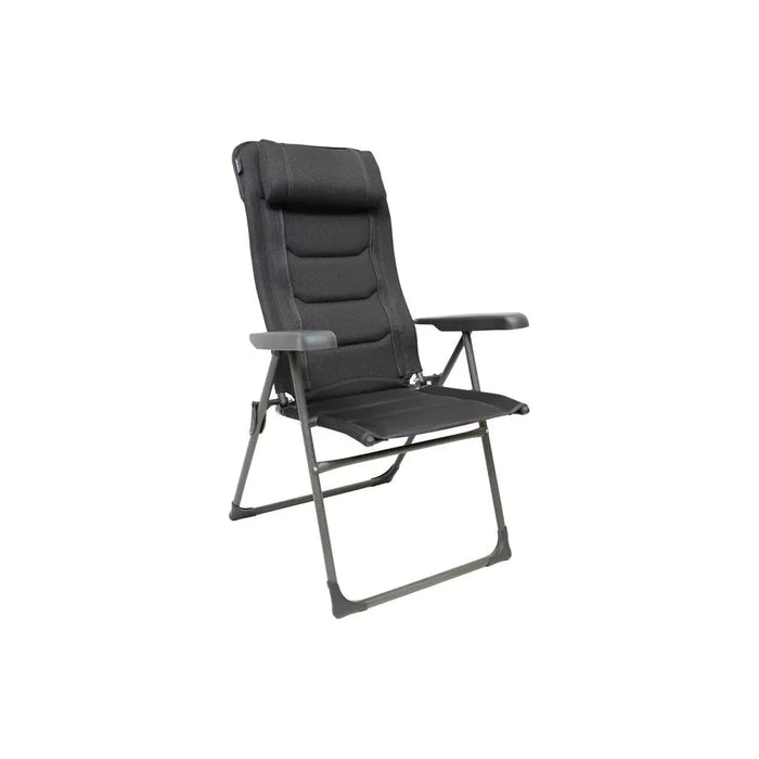 Vango Hyde DLX Grey Recliner Camping Chair Vango - UK Camping And Leisure