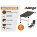 Vango Balletto Footstool Std Heather Grey Vango - UK Camping And Leisure