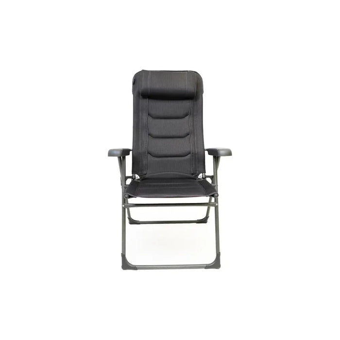 Vango Hyde DLX Grey Recliner Camping Chair Vango - UK Camping And Leisure