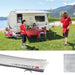 Fiamma Grey Caravanstore 280 XL Royal Grey Fabric (07740C01R) Manual Awning Rail Fiamma - UK Camping And Leisure