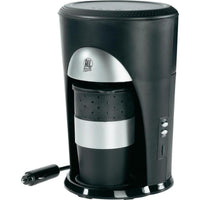 12V Automatic Pod Coffee Maker – 170W Car Travel Coffee Machine with Mug