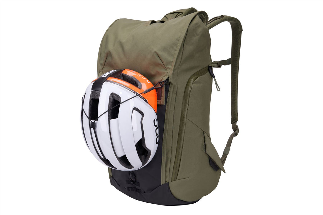 Thule Paramount bike commute backpack soft green 20L Thule - UK Camping And Leisure