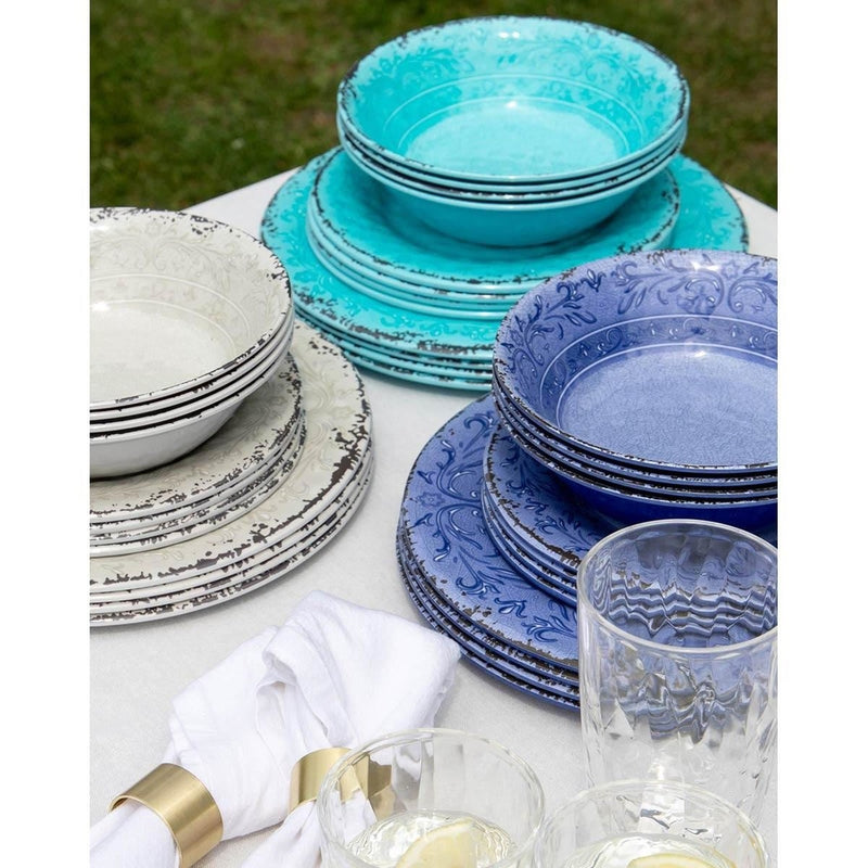 Gimex Stone Line Dinner Plate Sand 4 Pieces Gimex - UK Camping And Leisure