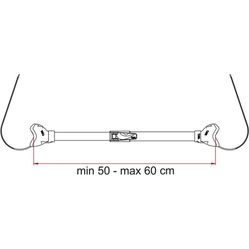 Fiamma Bike Frame Adaptor Fiamma - UK Camping And Leisure