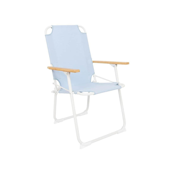 Bo-Camp Pastel Collection Chair Mosset M Aluminium Blue Bo-Camp - UK Camping And Leisure